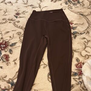 SET Active Chocolate Brown Leggings